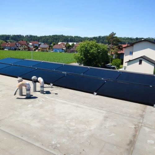 Photovoltaik Anlage Flachdach - BICHLER Installation & Sanitär GmbH