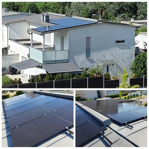 Photovoltaik Anlage Leonding, Blechfalzdach - BICHLER Installation & Sanitär GmbH