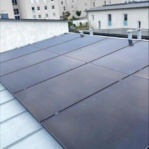 Photovoltaik Anlage Blechfalzdach Leonding - BICHLER Installation & Sanitär GmbH
