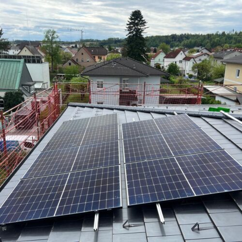 PV Module auf Dach